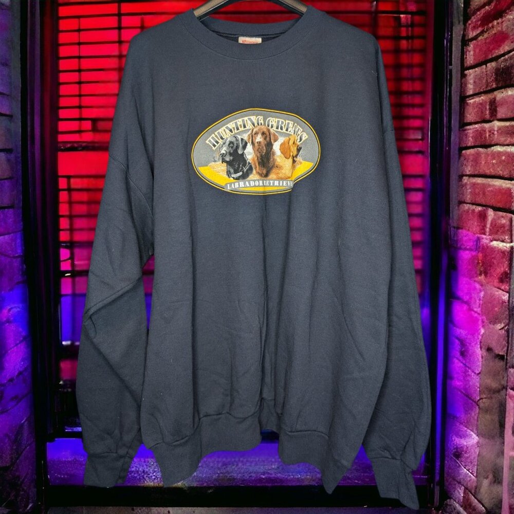Hunting Greats Labrador Retrievers Vintage Crewneck